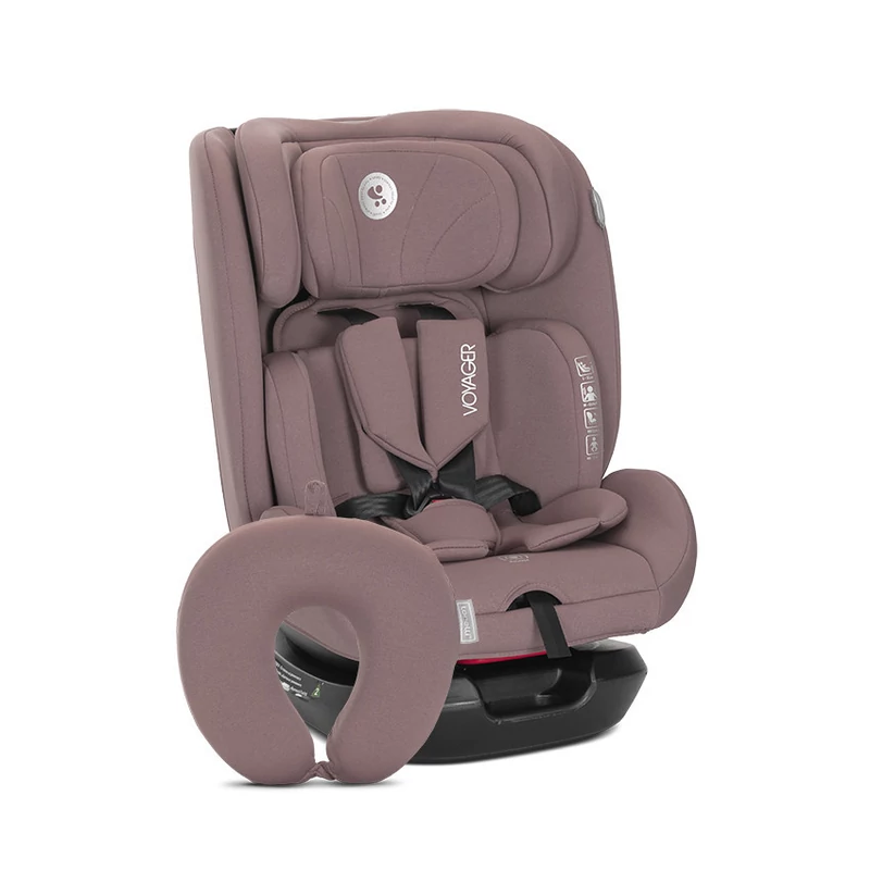 Lorelli Voyager i-Size autósülés 40-150cm + nyakpárna - Pink