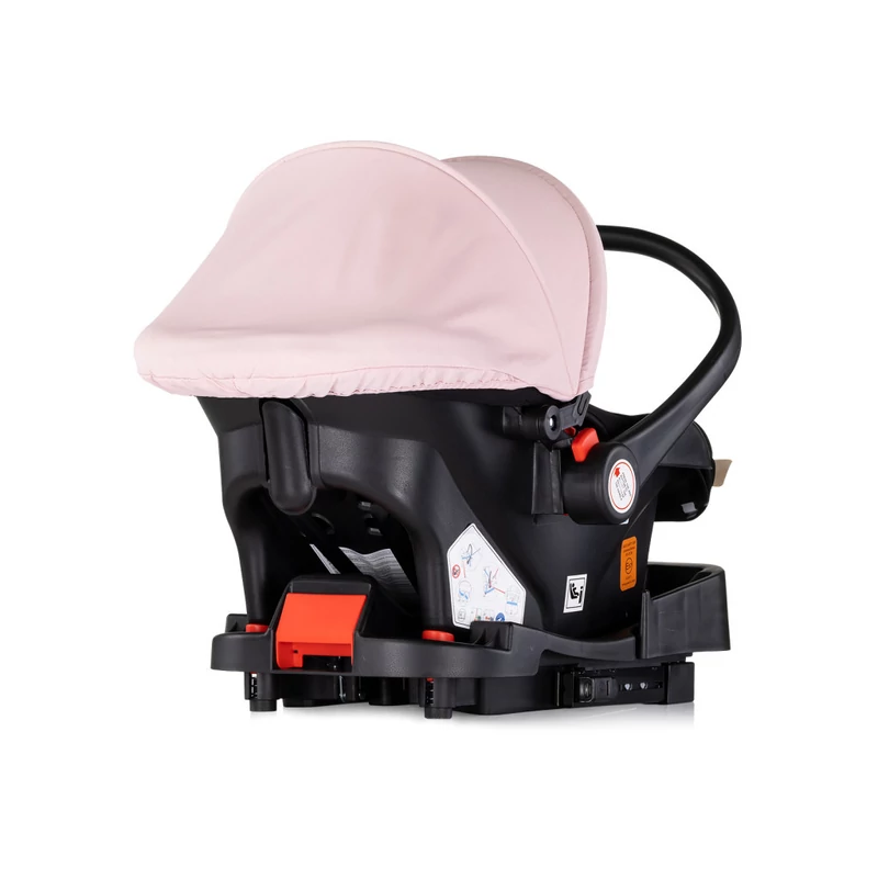Chipolino Amore autóshordozó 40-87cm - Pink Marshmallow