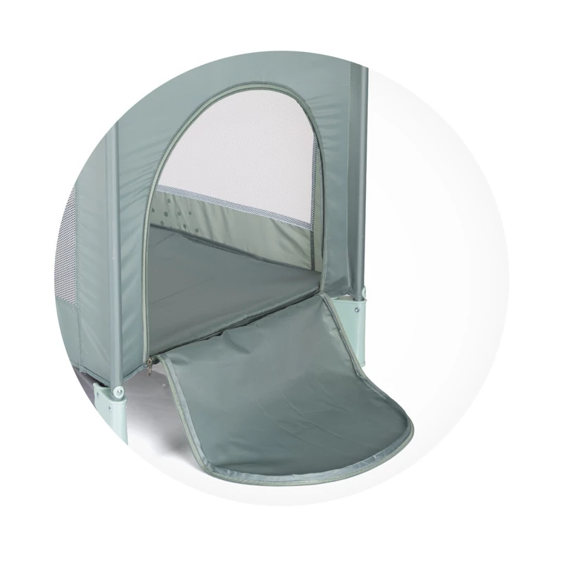 Chipolino Capri fix utazóágy - Hippo green
