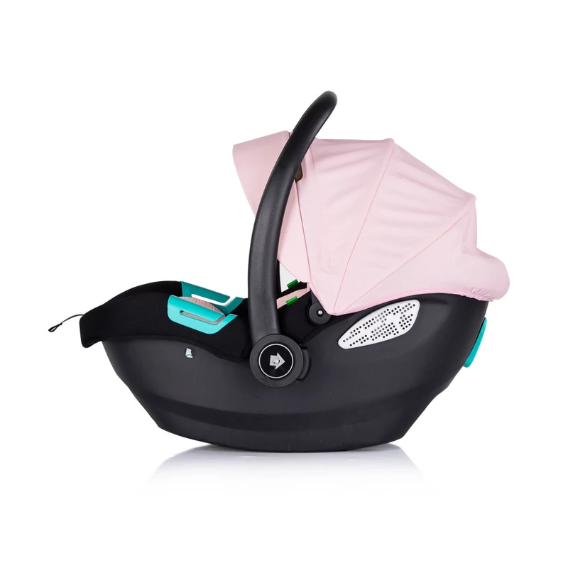 Chipolino Duo Smart autóshordozó 40-87cm - Pink Marshmellow