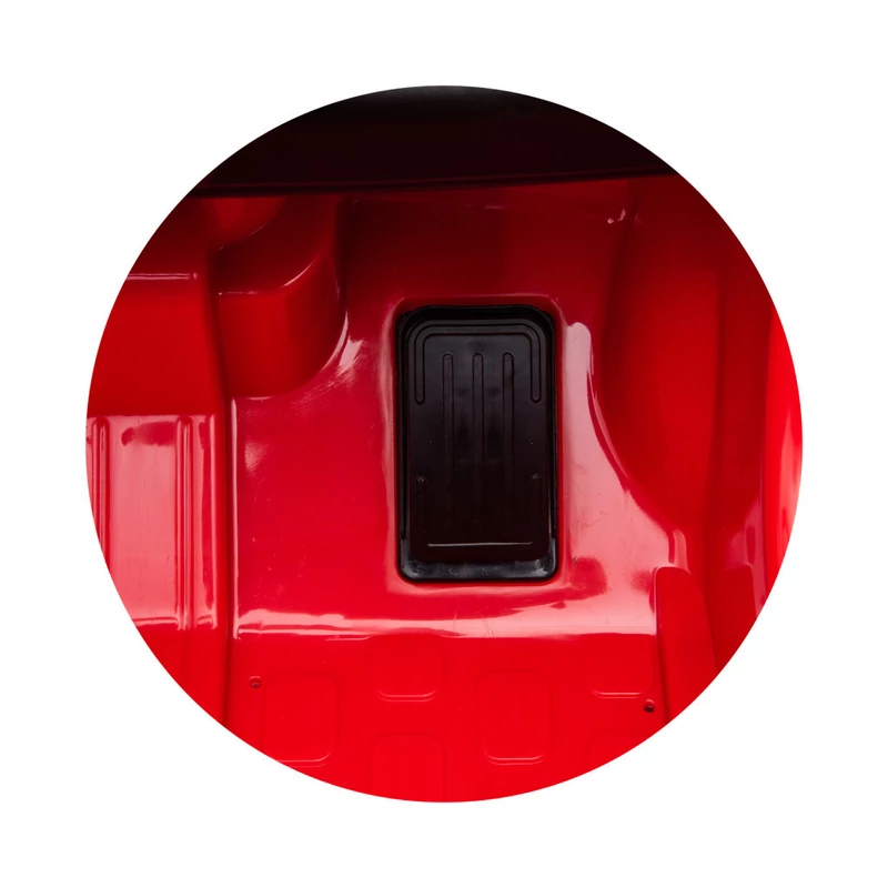 Chipolino Fiat 500 elektromos autó - red