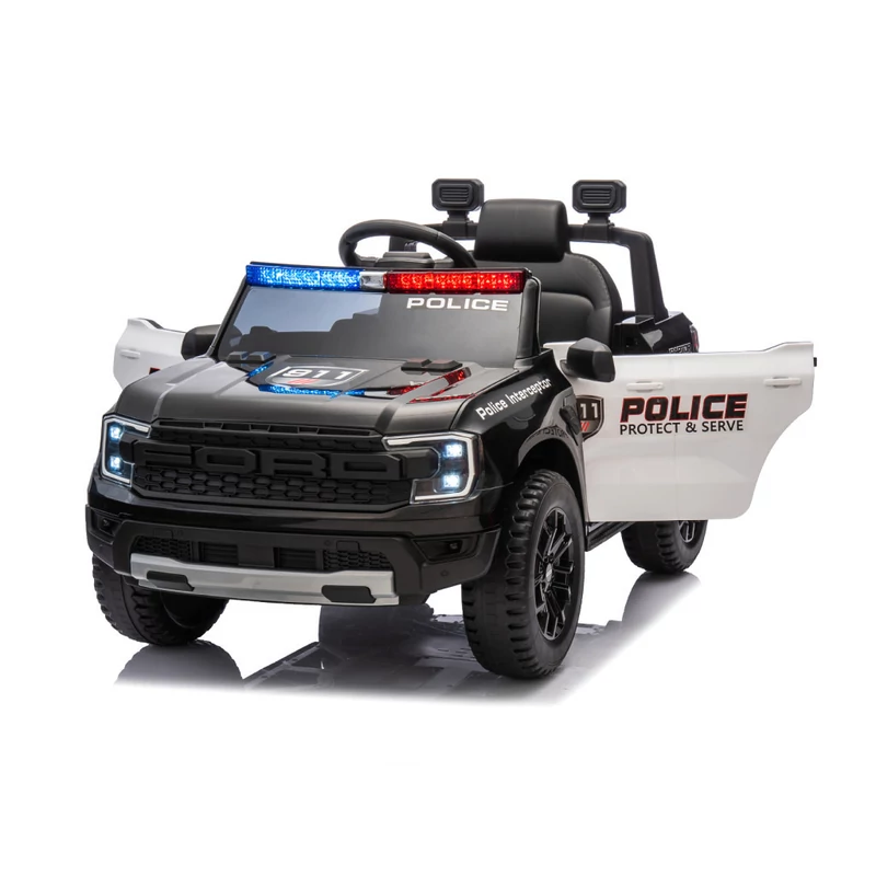 Chipolino FORD POLICE elektromos autó - black