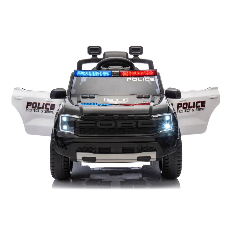 Chipolino FORD POLICE elektromos autó - black