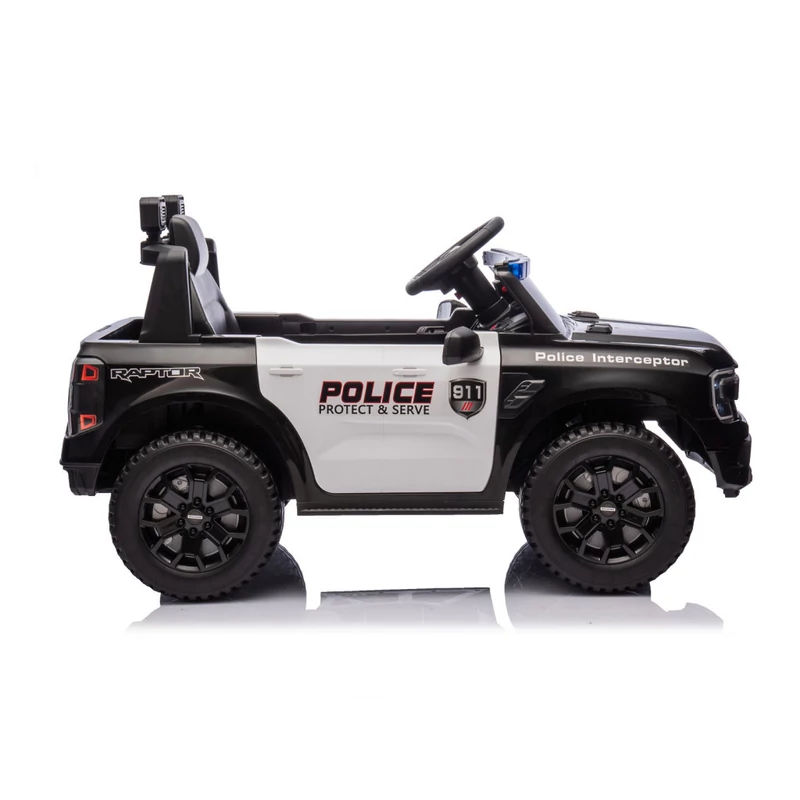 Chipolino FORD POLICE elektromos autó - black