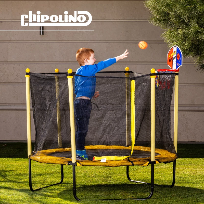Chipolino Sporty Trambulin 140 cm kosárral