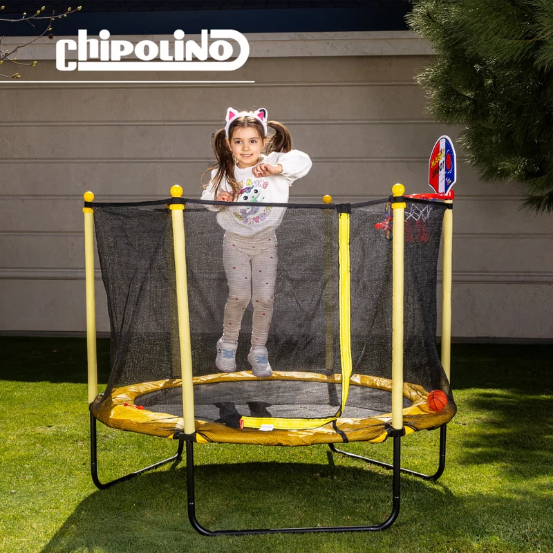 Chipolino Sporty Trambulin 140 cm kosárral