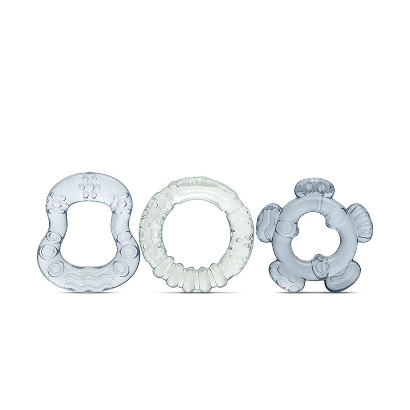 Baby Care 3 db-os hűthető rágóka - Iceberg Green/Cameo Blue