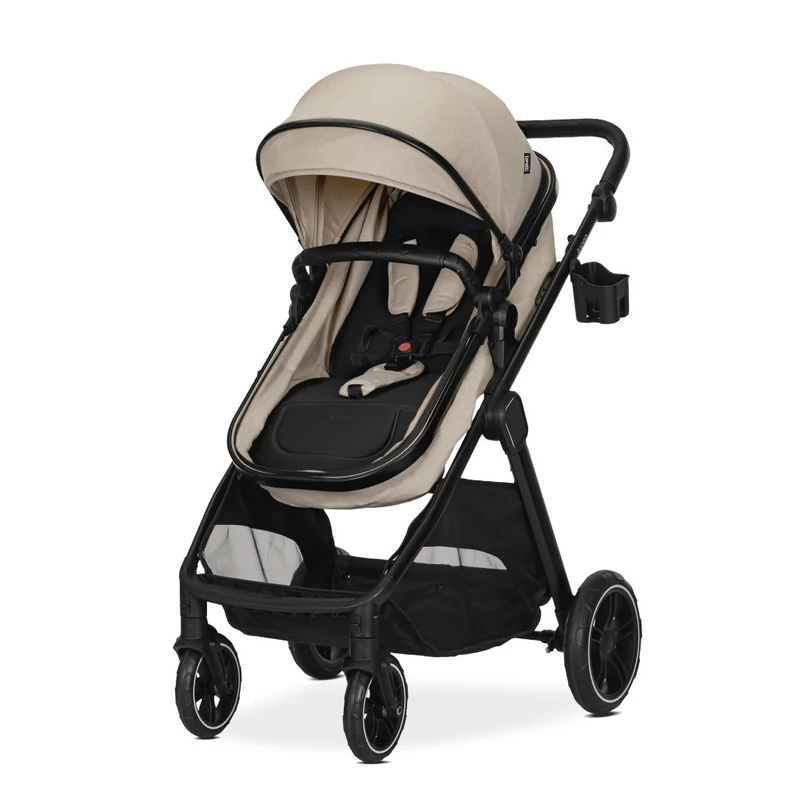 Lorelli Aspen babakocsi mózessé alakítható sport résszel - Cappuccino