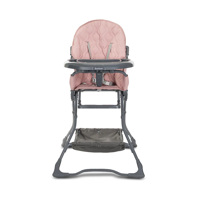 Lorelli Bonbon fix etetőszék - Rose Leather