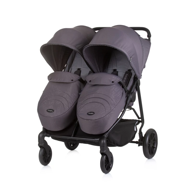 Chipolino Top Stars ikerbabakocsi - Anthracite