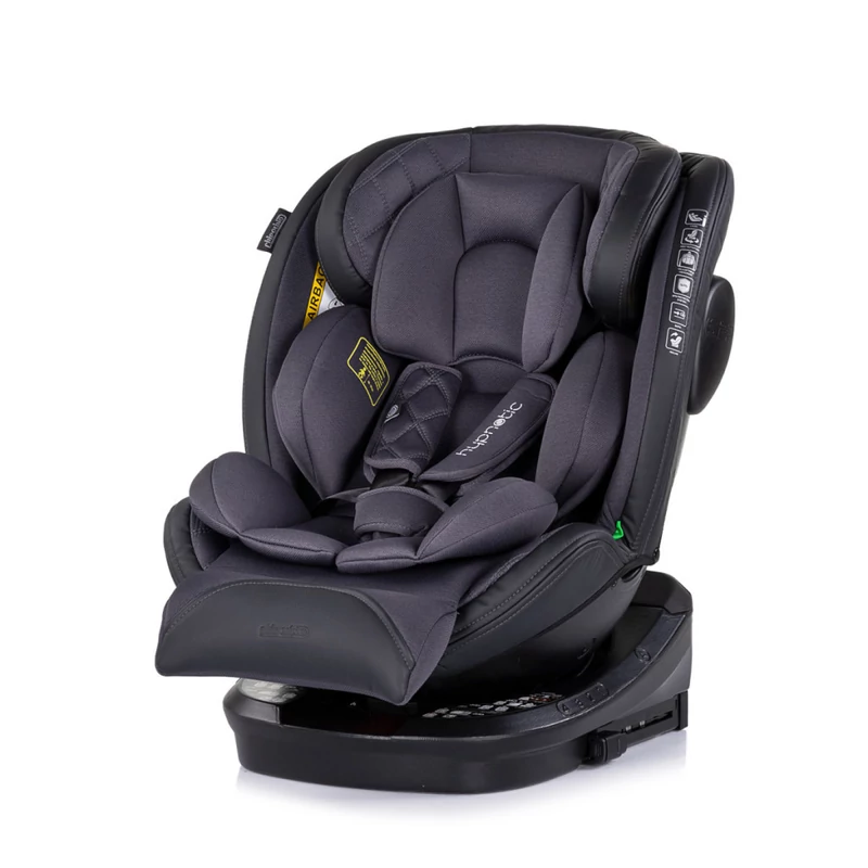 Chipolino Hypnotic autósülés I-Size 40-150cm - Anthracite