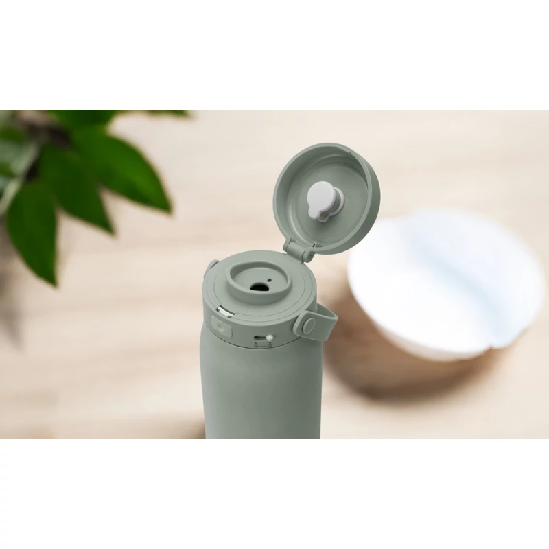 Nuvita Hot'n'go hordozható cumisüveg-melegítő - Sage green - 1190