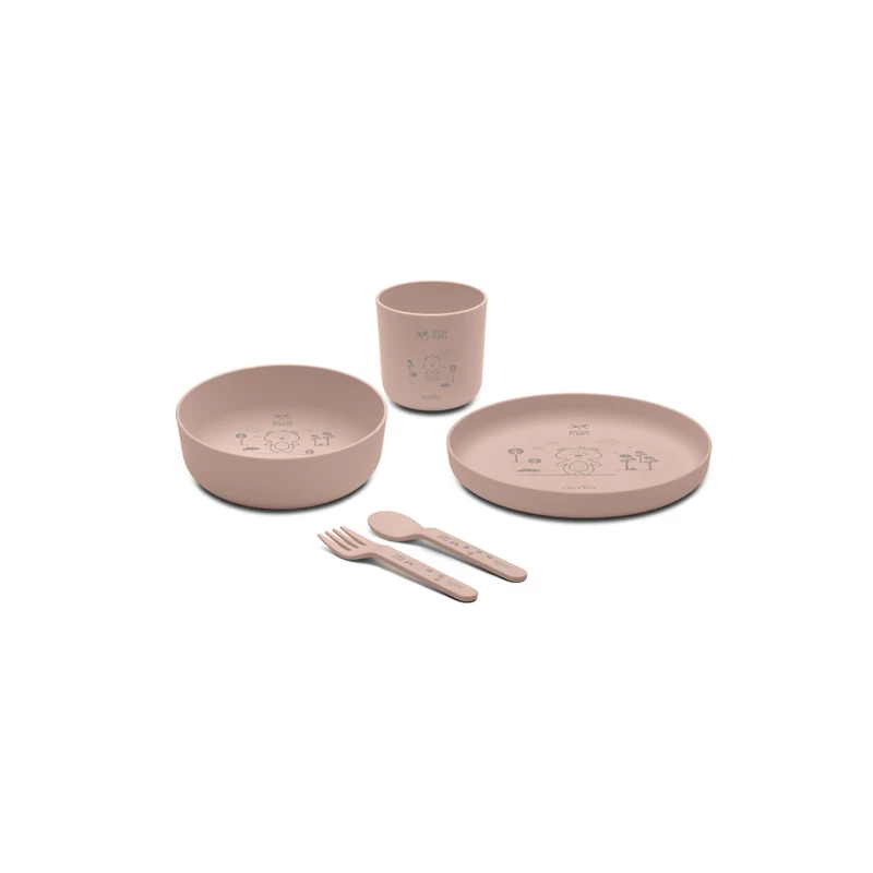 Nuvita 5 részes étkészlet - English Rose - 8465