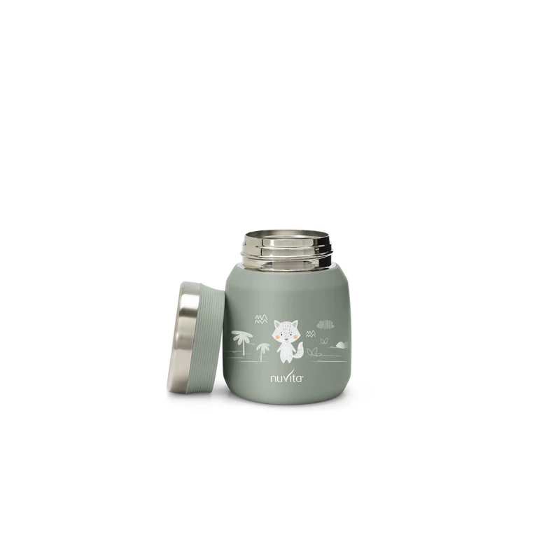 Nuvita ételtároló termosz 300ml - green 4471