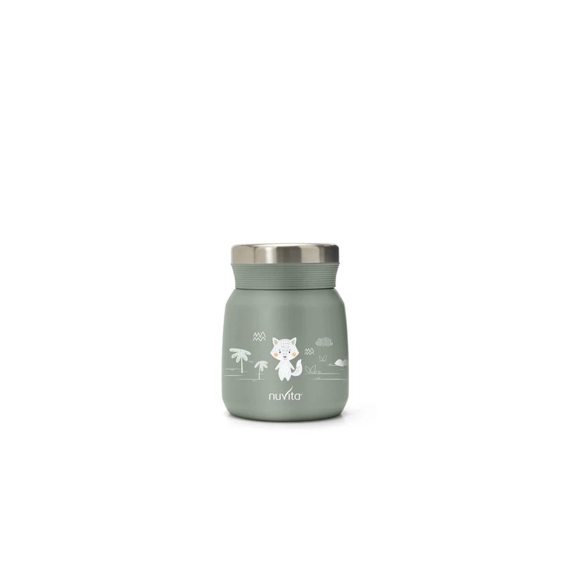 Nuvita ételtároló termosz 300ml - green 4471
