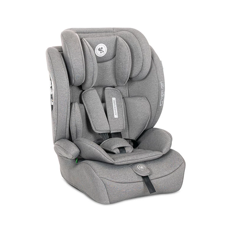 Lorelli Adventure autósülés i-Size 76-150cm - Grey (doboz nélküli)
