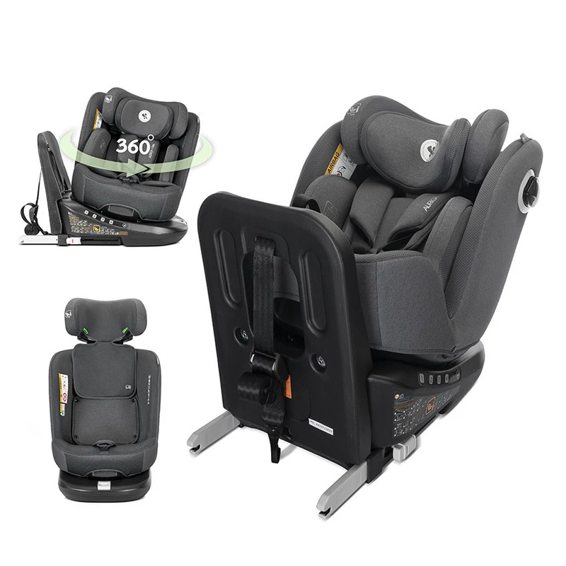 Lorelli Auriga 360 isofix autósülés 40-150cm - Grey