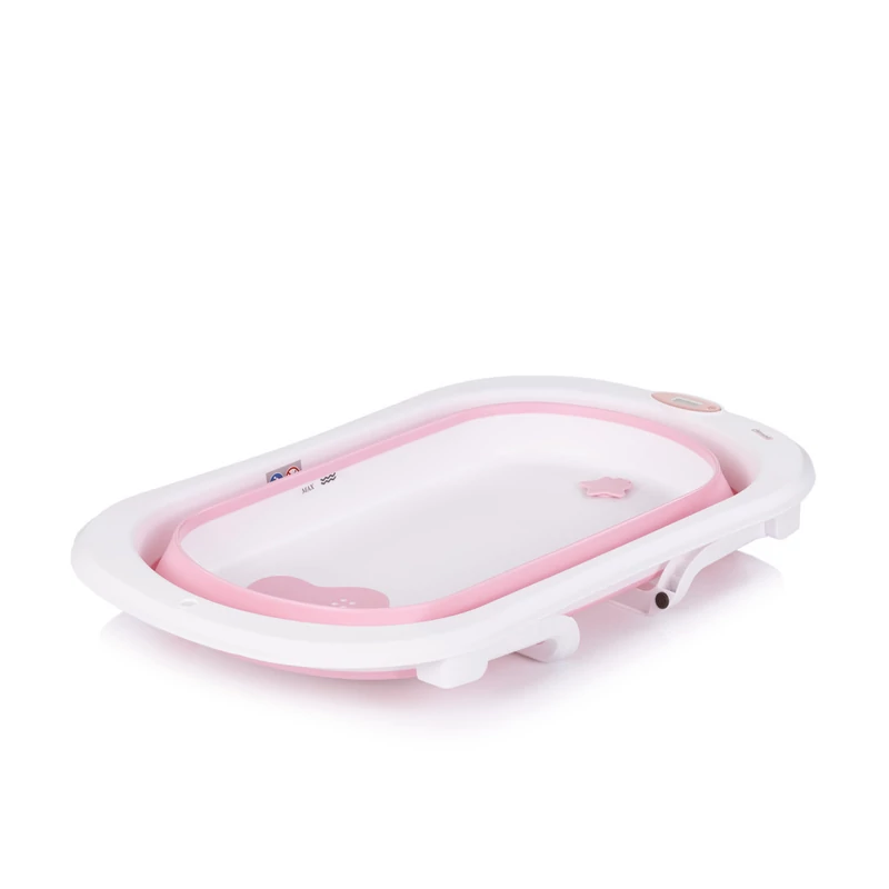 Chipolino Malibu kád leeresztő dugóval 87cm - pink