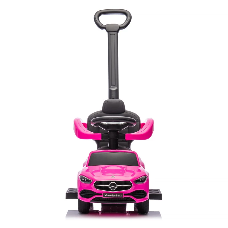 Chipolino Mercedes Benz C-Class bébitaxi tolókarral - pink