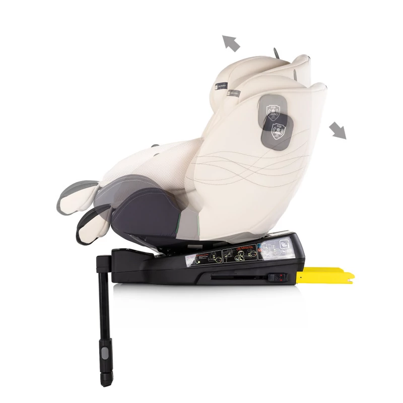 Chipolino Premium 360 autósülés I-Size 40-150cm - biscotta