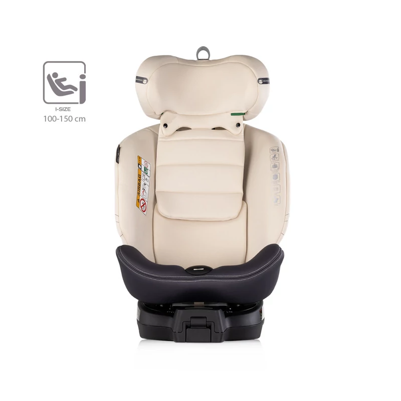 Chipolino Premium 360 autósülés I-Size 40-150cm - biscotta
