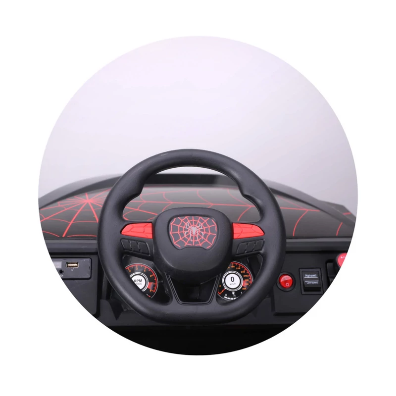Chipolino SPIDER elektromos autó - black