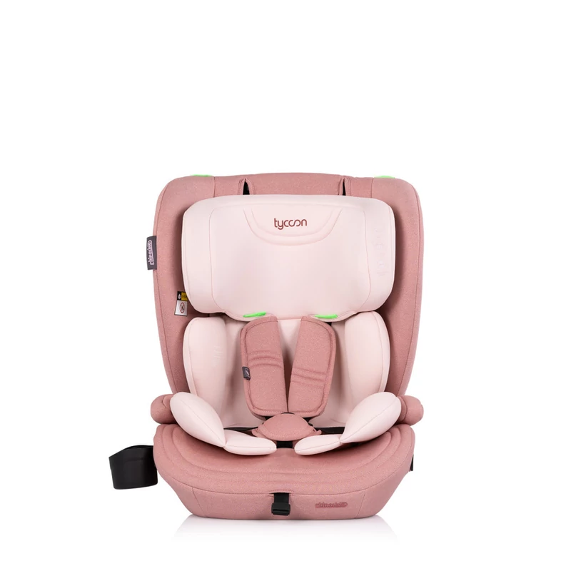 Chipolino Tycoon autósülés 76-150cm - pink marshmallow