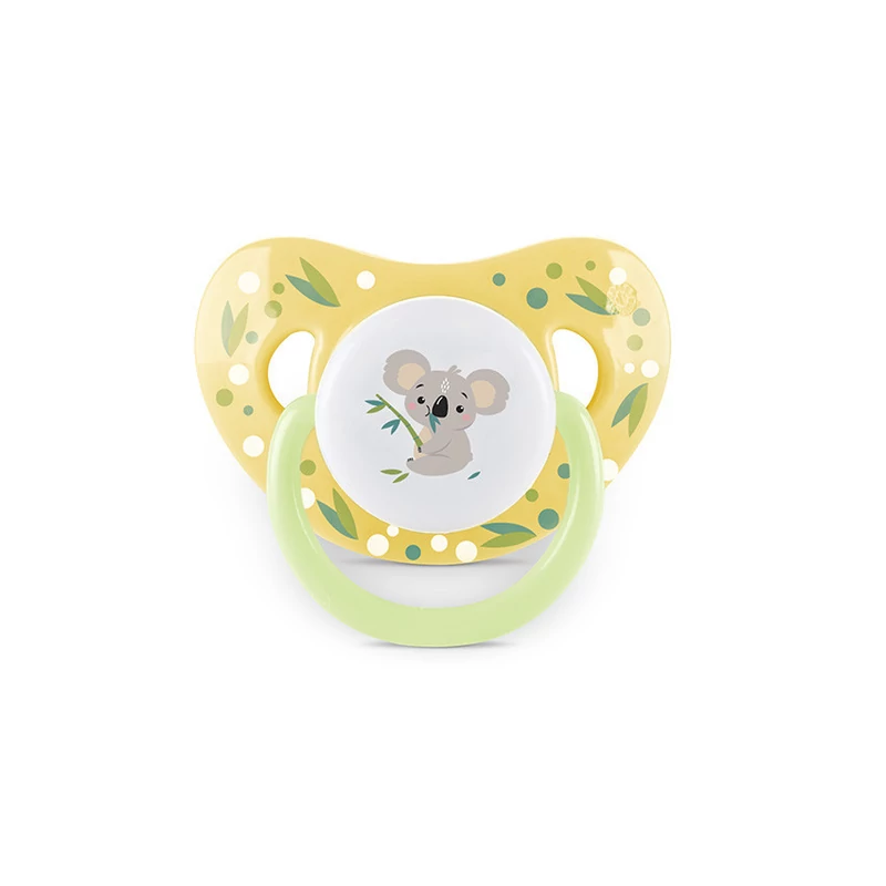 Baby Care cumi kupakkal 2db 6M+ - YELLOW/GREEN
