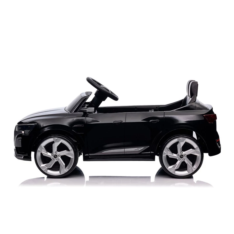 Chipolino Porsche Cayenne elektromos autó bőr üléssel - black