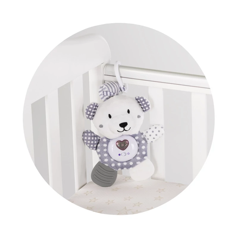 Chipolino babakocsi/kiságy játék - Teddy Bear