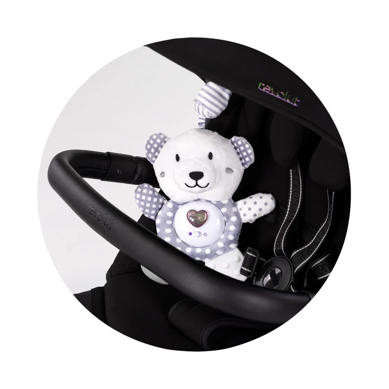 Chipolino babakocsi/kiságy játék - Teddy Bear