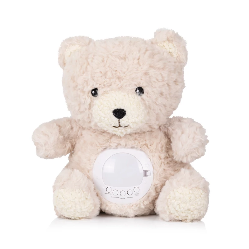 Chipolino projektoros zenélő plüss játék - Bear beige