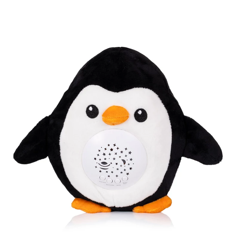 Chipolino projektoros zenélő plüss játék - Little Penguin