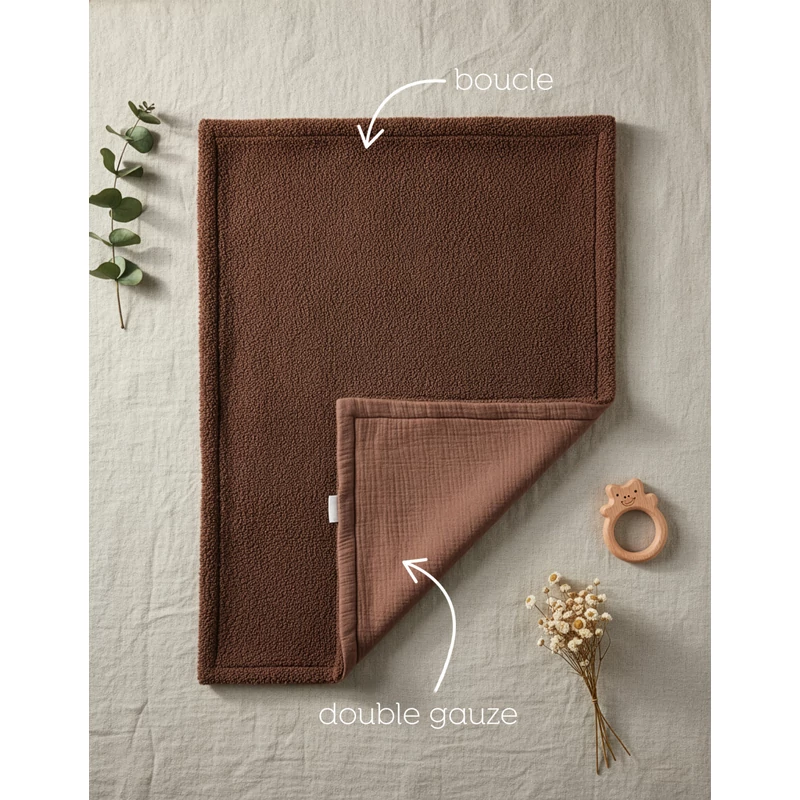 Albero Mio Boucle takaró - CMB8 Brown