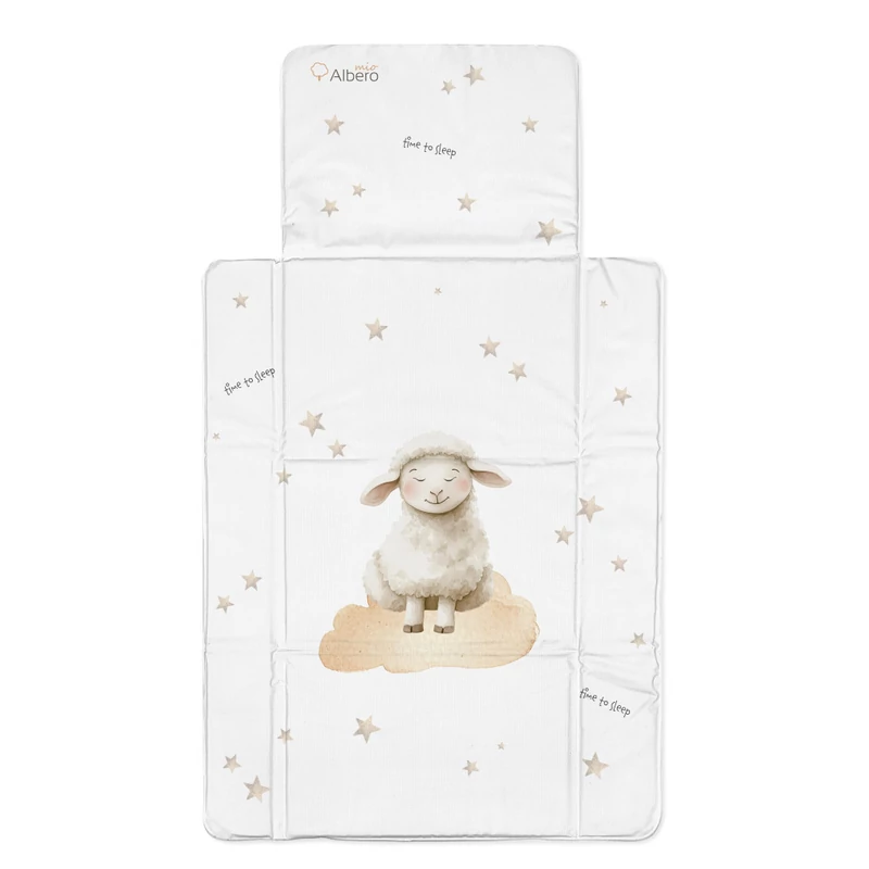 Albero Mio utazó pelenkázó lap 77x44 cm - 447 Sleeping sheep