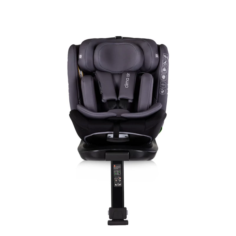 Chipolino Clima Air I-Size autósülés 40-150cm - anthracite