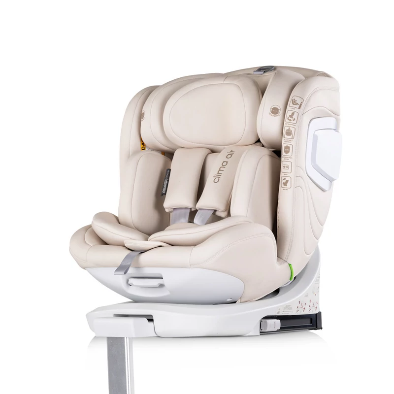 Chipolino Clima Air I-Size autósülés 40-150cm - biscotta