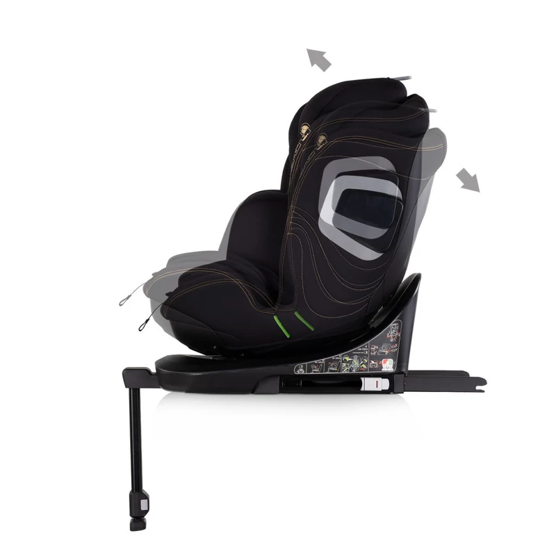 Chipolino Clima Air I-Size autósülés 40-150cm - blackberry
