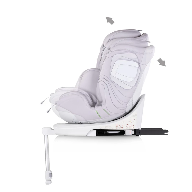 Chipolino Clima Air I-Size autósülés 40-150cm - cloud