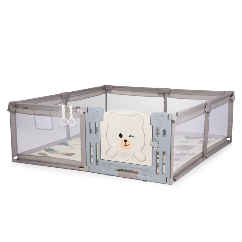 Chipolino Amico babakarám ajtóval 180x200 cm - beige