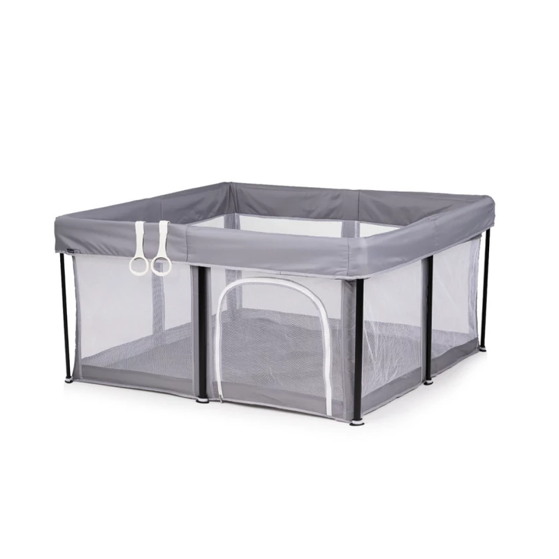 Chipolino Vibe babakarám összecsukható 120x120 cm - grey
