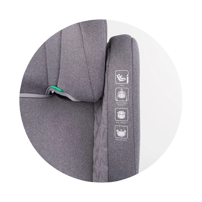 Chipolino Cyber autósülés 100-150cm - platinum