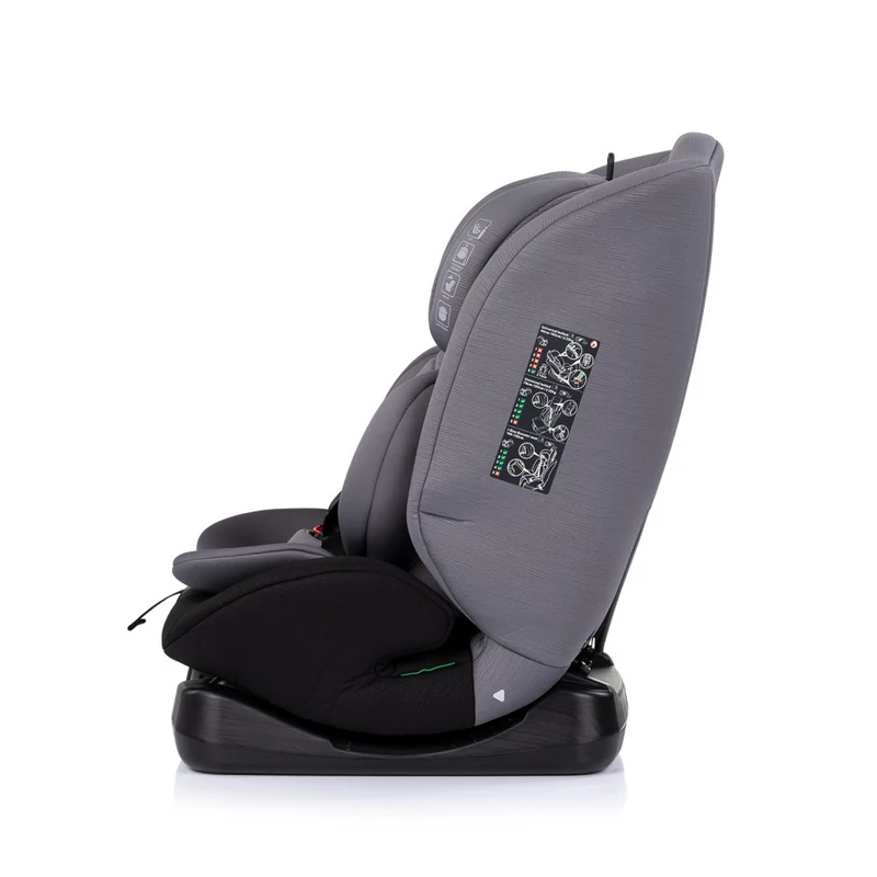 Chipolino Mondial autósülés I-Size 40-150cm - charcoal