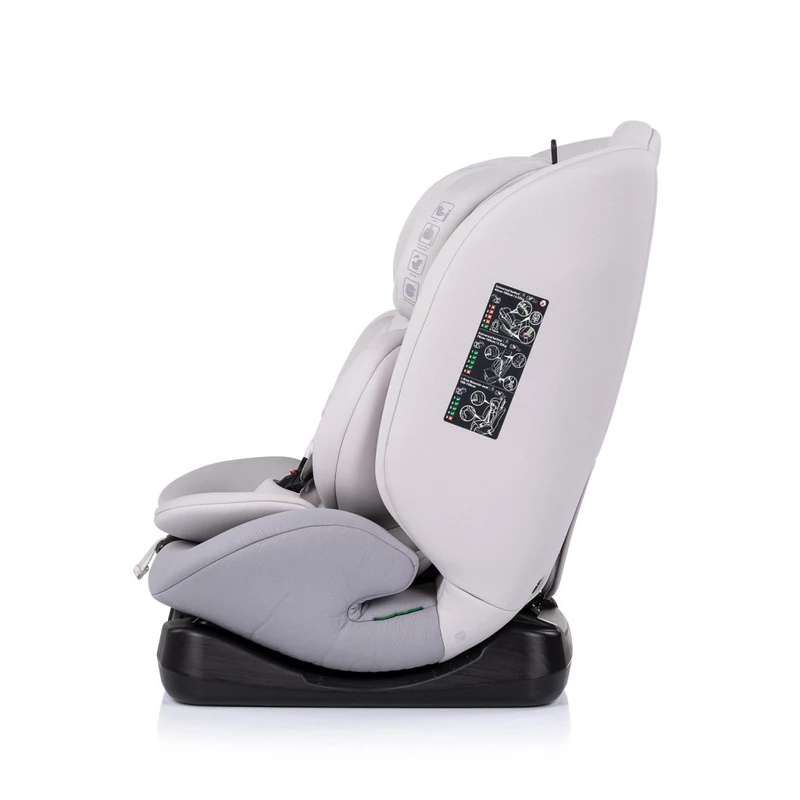 Chipolino Mondial autósülés I-Size 40-150cm - platinum
