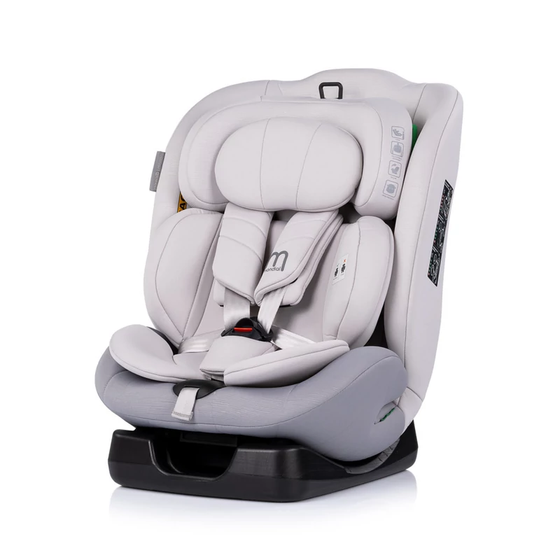 Chipolino Mondial autósülés I-Size 40-150cm - platinum