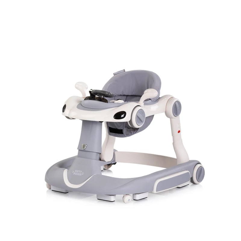 Chipolino Happy Walker bébikomp - grey