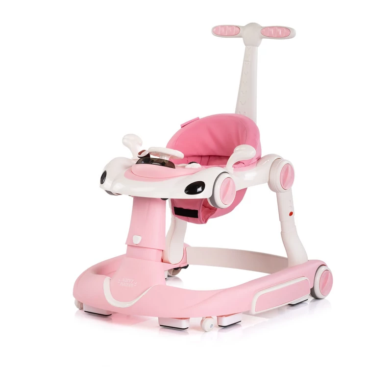 Chipolino Happy Walker bébikomp - pink