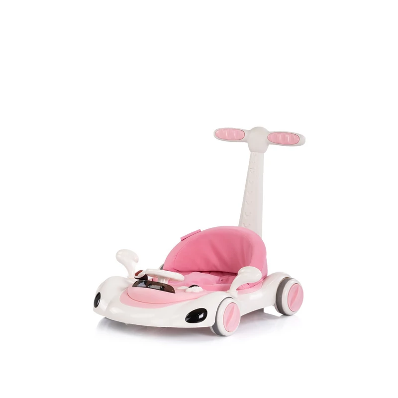 Chipolino Happy Walker bébikomp - pink