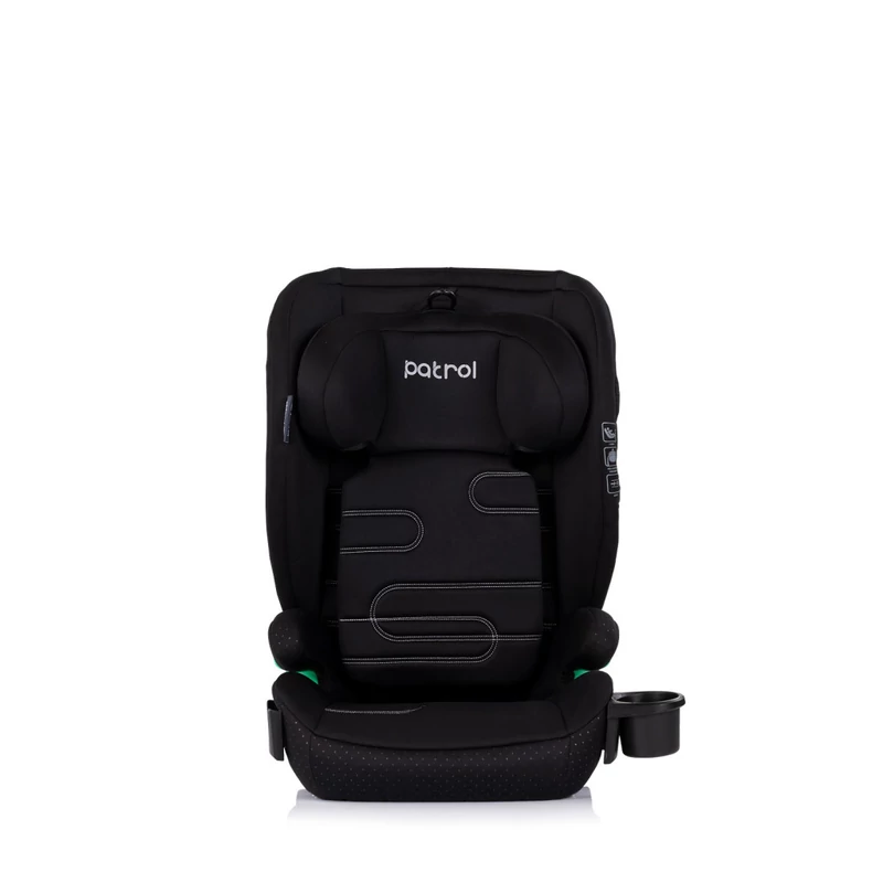 Chipolino Patrol autósülés Isofix 100-150cm - noir