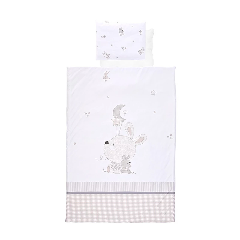 Lorelli 4 részes ágynemű garnitúra - Little Rabbits Grey
